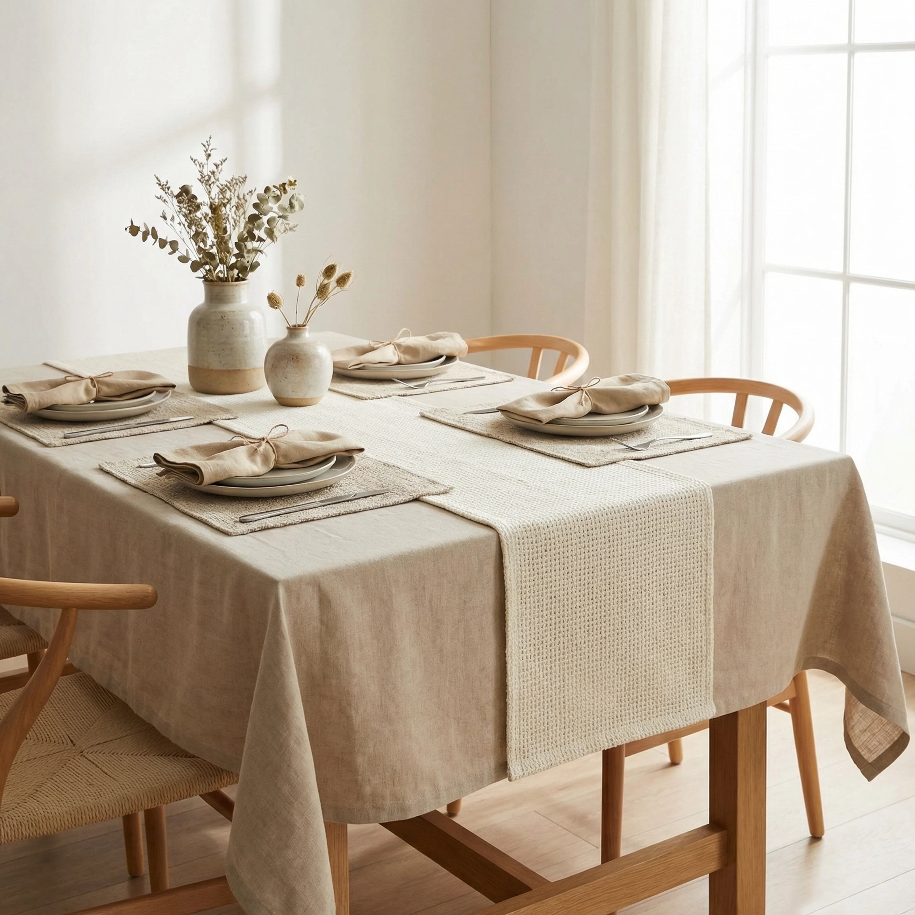 Luxury Egyptian Cotton Table Set