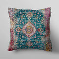 Teal & Pink Cushion Cover