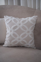 White XO Cushion Cover