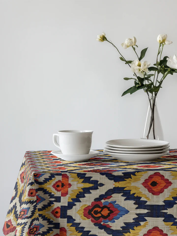 Rug Style Waterproof Tablecloth