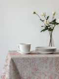 Pink Cotton / Waterproof Tablecloth