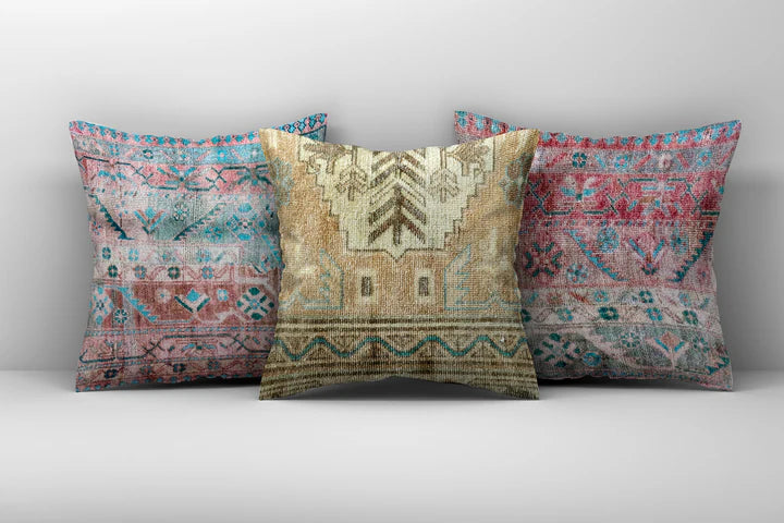 Boho Cushion  Cover Set – 3 Pieces