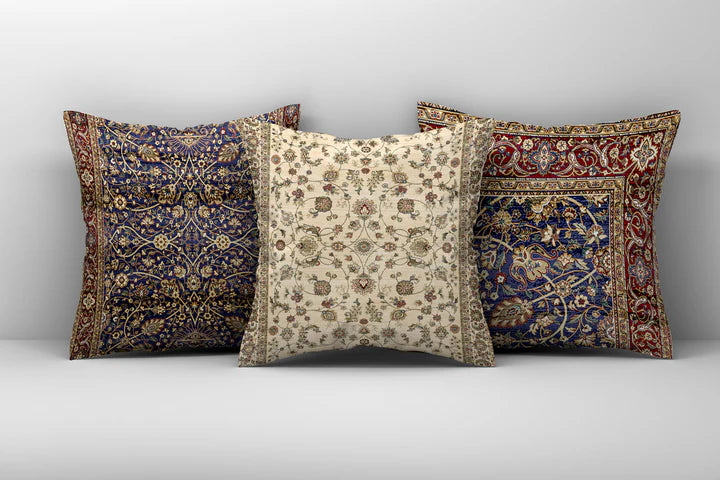 Turkish Rug Design Cover Set 3-Pieces