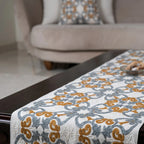 Flat White Table Runner