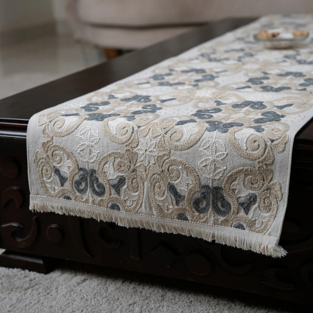 Latte Caramel Table Runner