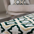 Olive Star Table Runner