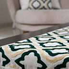 Olive Star Table Runner