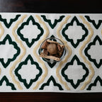 Olive Star Table Runner
