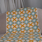 Yellow Mint Sofa Throw