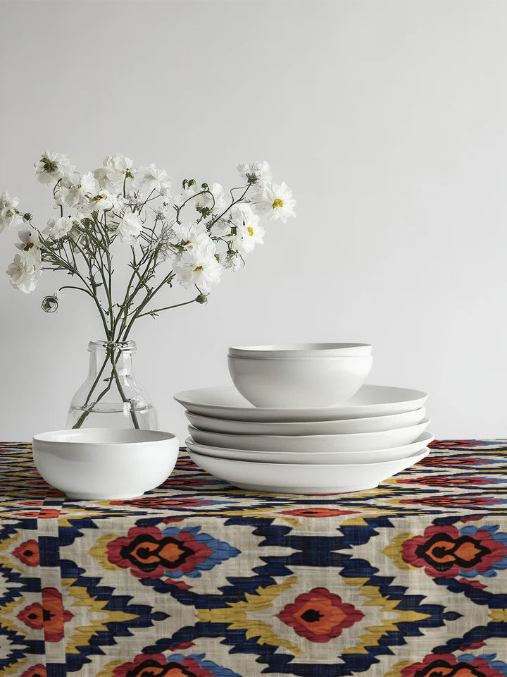 Rug Style Waterproof Tablecloth