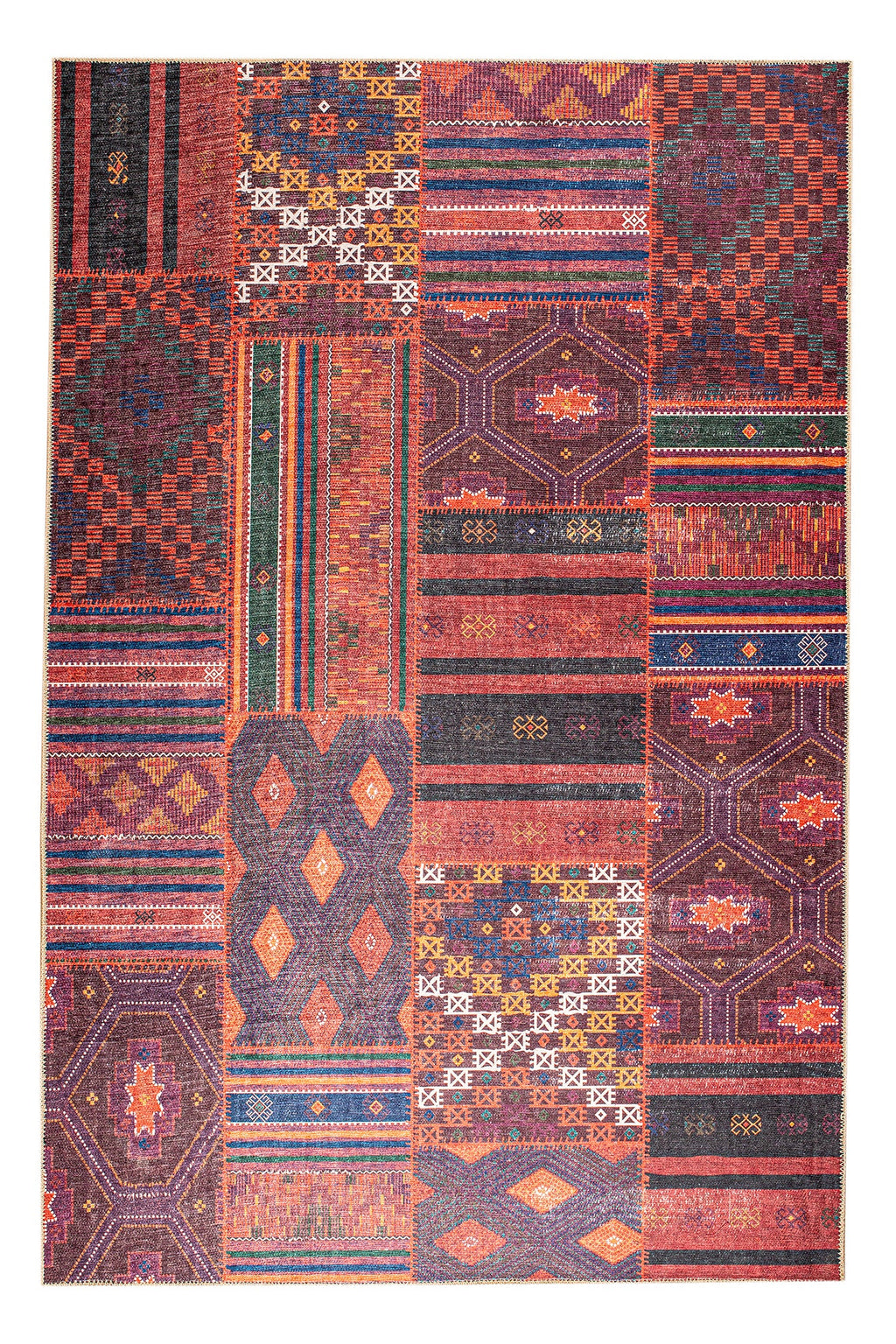Afghani Digital Woven Rug