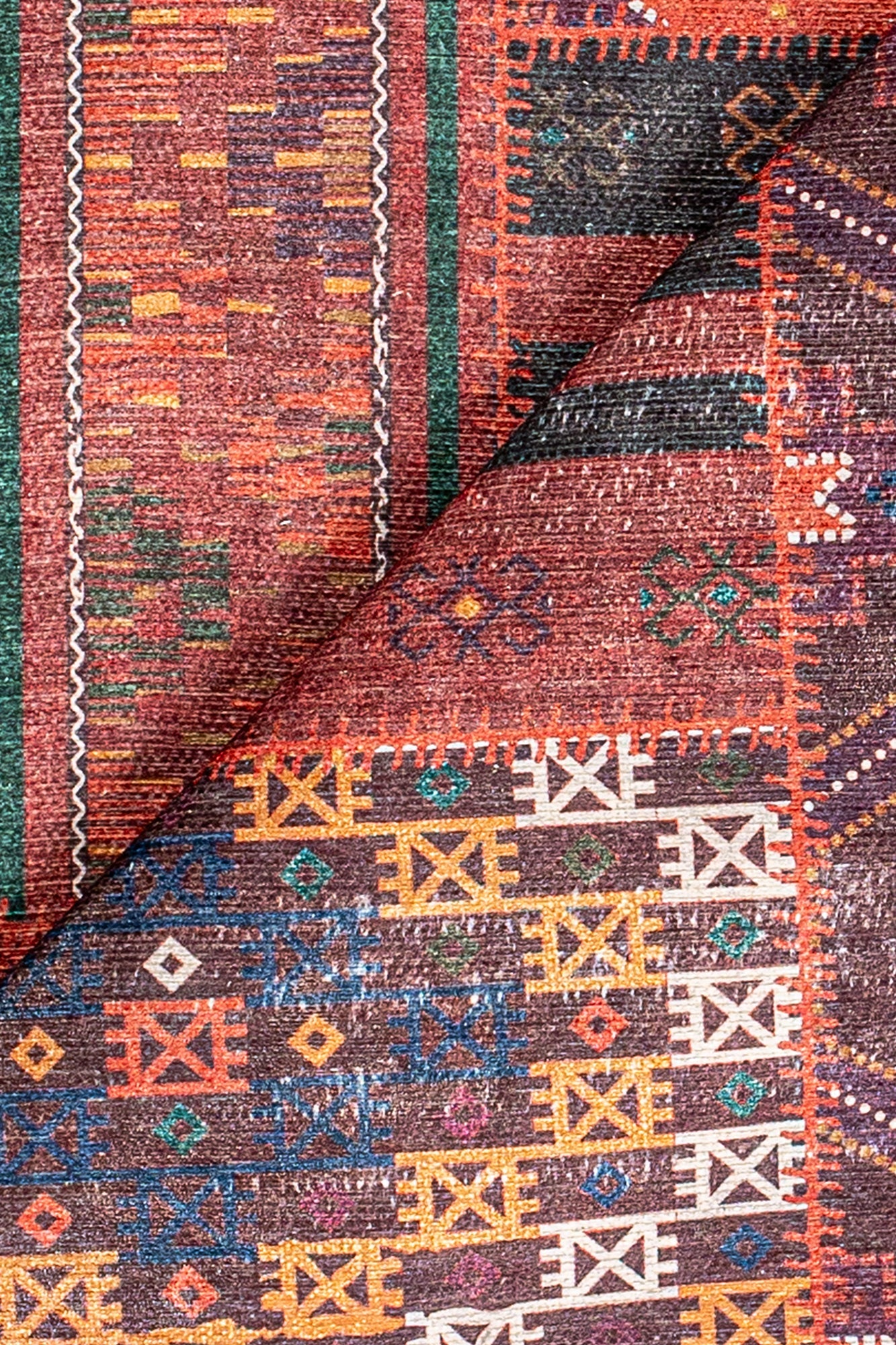 Afghani Digital Woven Rug