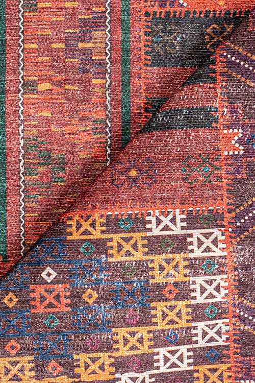 Afghani Digital Woven Rug