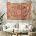 Vintage Destressed Wall Tapestry