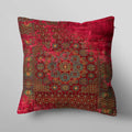 Luxury Vintage Red Cushion Cover