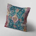Teal & Pink Cushion Cover