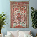 Three Qajar Block Print Wall Tapestry