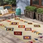 Artisan Wave Hand Made Wool Kilim Rug