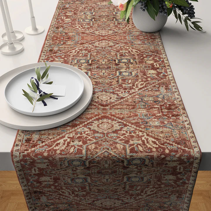 Rust & Amber Table Runner