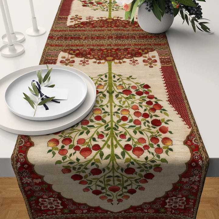 Red Berry Table Runner