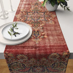 Vintage Destressed Table Runner