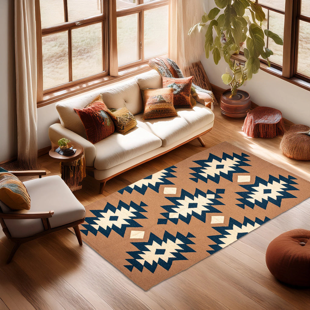 Aegean Classic Handmade Wool Kilim Rug
