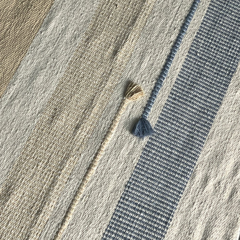 Echo  Egyptian Cotton Kilim Rug