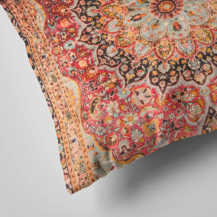 Vintage Retro Royal Exotic Cushion Cover