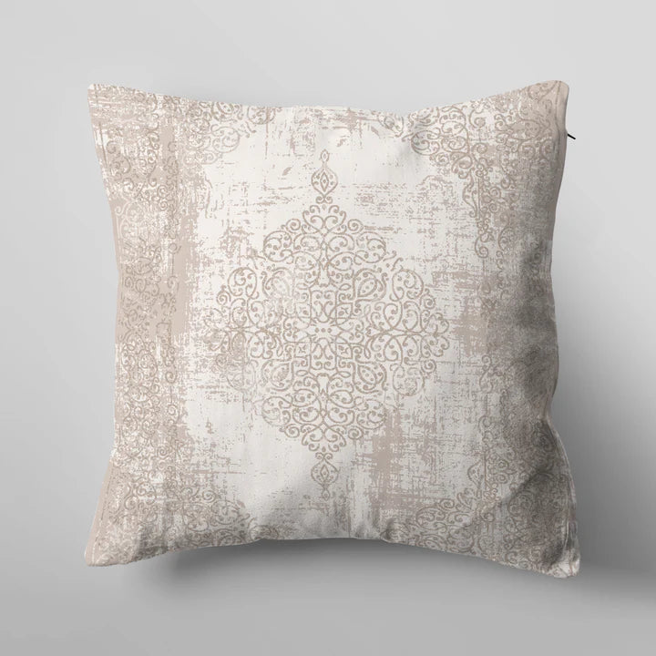 Boho Neutral Pattern Cushion Cover