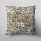 Oriental Pattern Cushion Cover