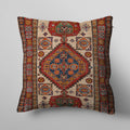 Geometric Rug Pattern Cushion Cover