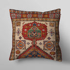Vintage Hand - Knotted Turkish Rug Cushion Cover