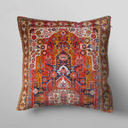Vintage Tiles And Geometric Cushion Cover