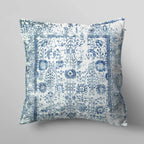 Blue Boho Cushion Cover