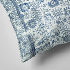 Blue Boho Cushion Cover