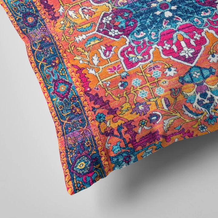 Rug Pattern Accent Cushion Cover