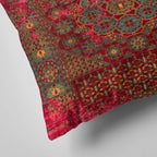 Luxury Vintage Red Cushion Cover
