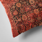 Textured Orange  Cushion Cover