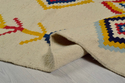 Artisan Wave Hand Made Wool Kilim Rug