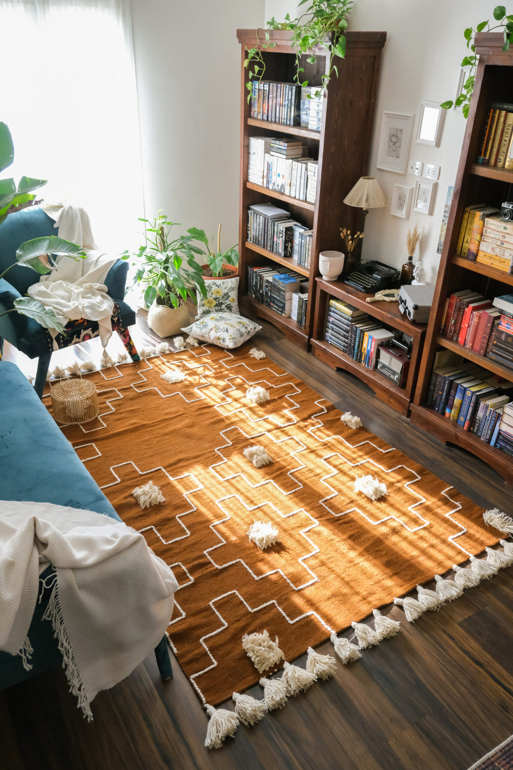 Terracotta Kilim Rug