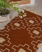 Terracotta Kilim Rug