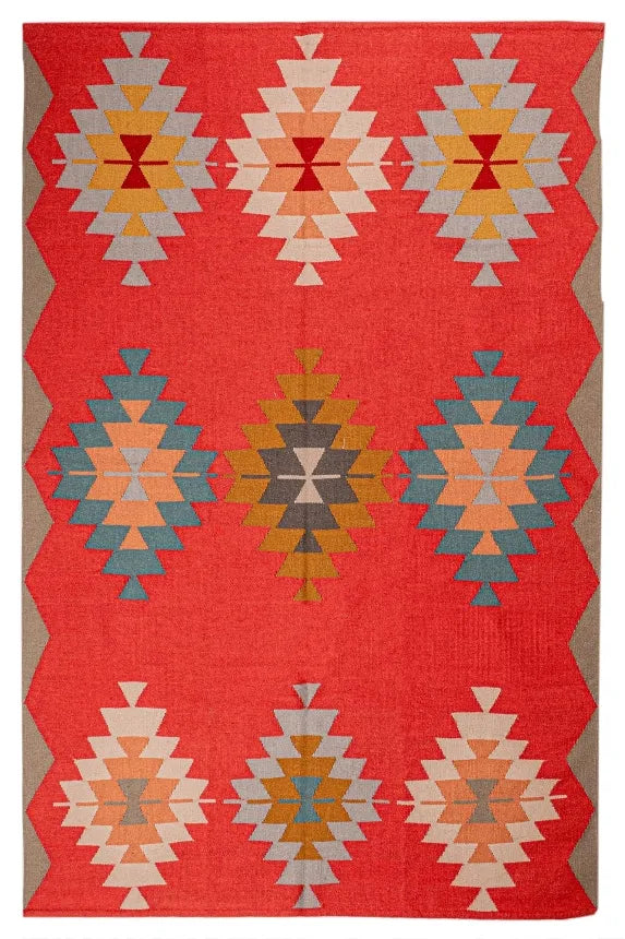 Shearline Wool Kilim Rug