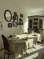 Cotton Berry Bloom tablecloth