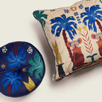 Jungle Vibe Circular Cushion