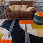 Sun Scene Kilim Rug