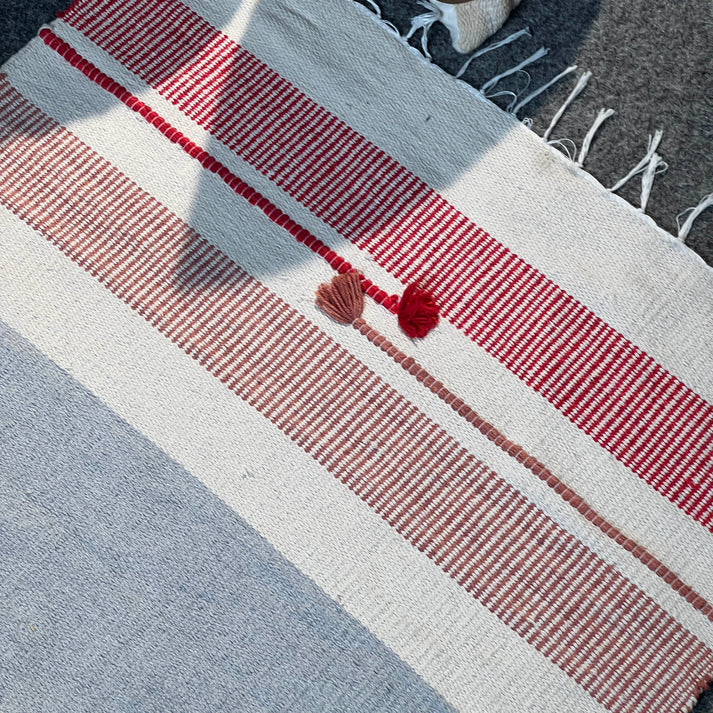 Echo Egyptian Cotton Kilim Rug