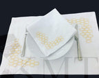Bee Luxury Embroidered Table Linen Collection – 100% Egyptian Cotton & Linen