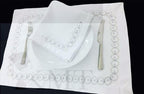 Dream Luxury Embroidered Table Linen Collection – 100% Egyptian Cotton & Linen