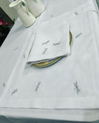 Dragon Luxury Embroidered Table Linen Collection – 100% Egyptian Cotton & Linen