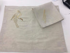 Parrot Luxury Embroidered Table Linen Collection – 100% Egyptian Cotton & Linen
